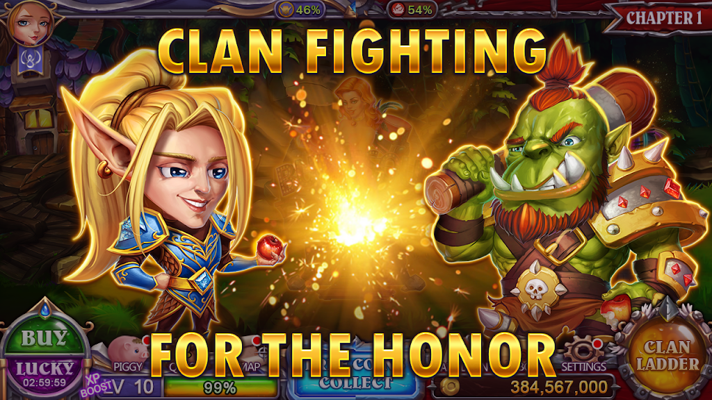 SlotWar™  Slots Casino: Vegas Slots Machine Games スクリーンショット 1