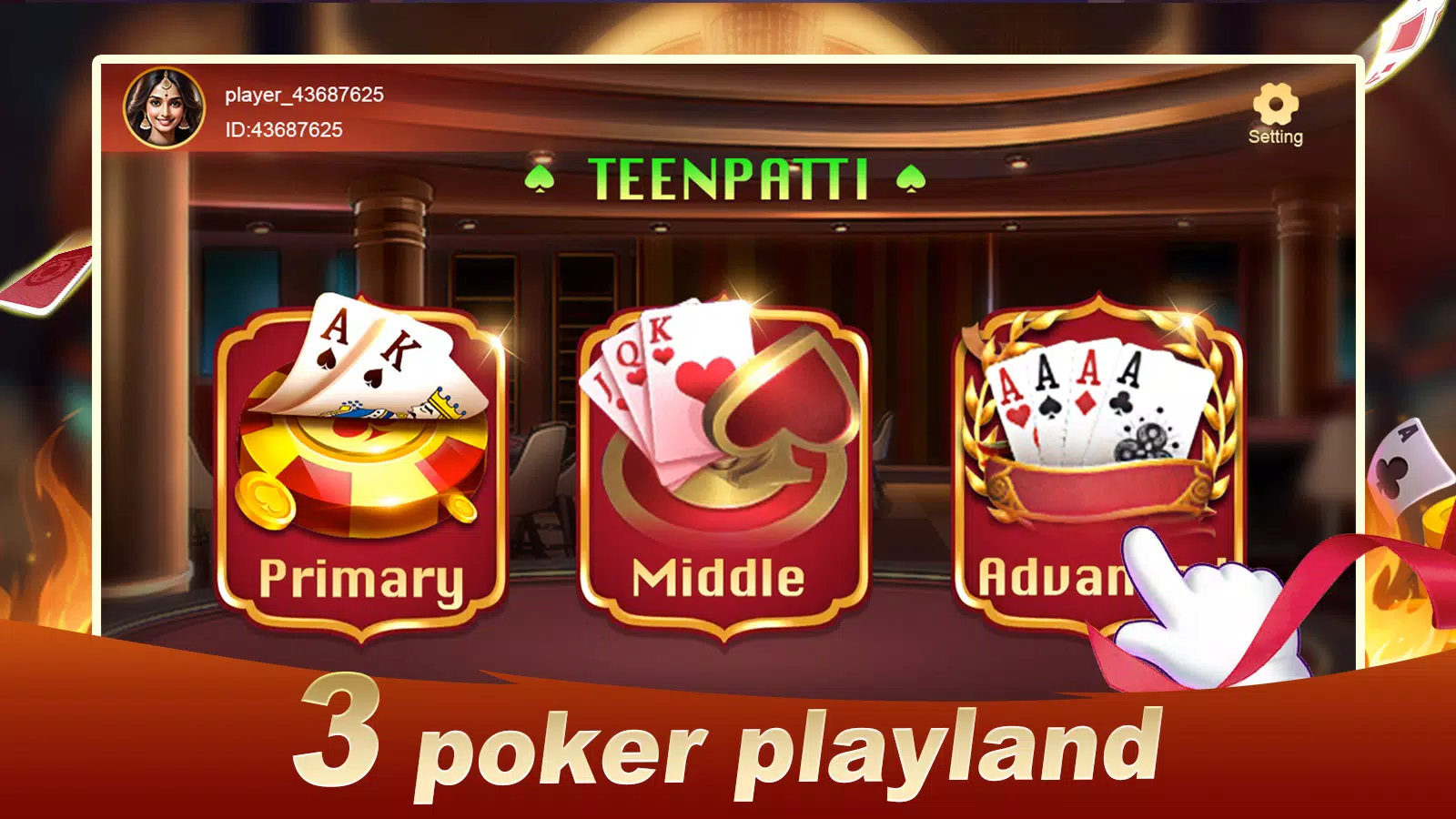 3 Poker Playland应用截图第0张