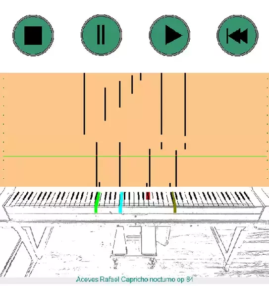 Virtual Pianola ภาพหน้าจอ 0