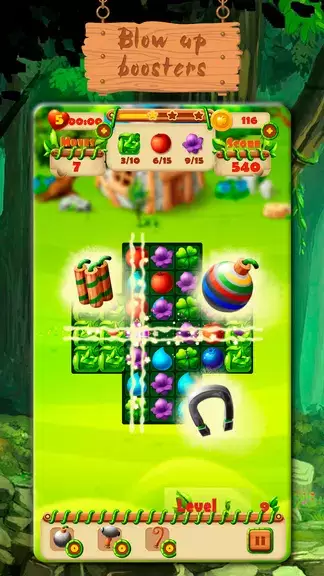 Fairy Forest - match 3 games Screenshot 2