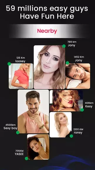 Random Video Chat : Live One Night Datting Zrzut ekranu 0