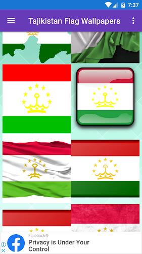 Tajikistan Flag Wallpaper: Fla應用截圖第2張