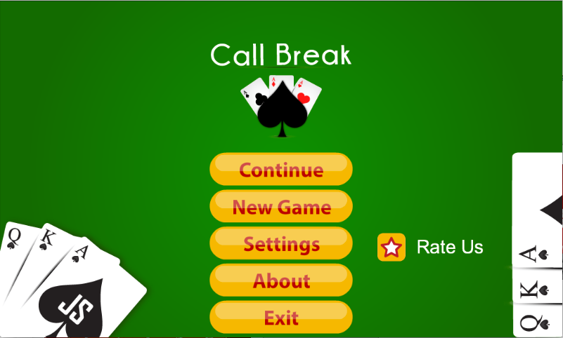 Call Break++ 스크린샷 1