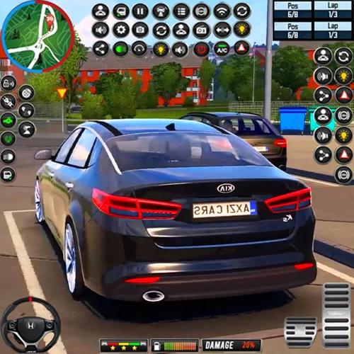 US School Car Game: Car Drive Capture d'écran 0