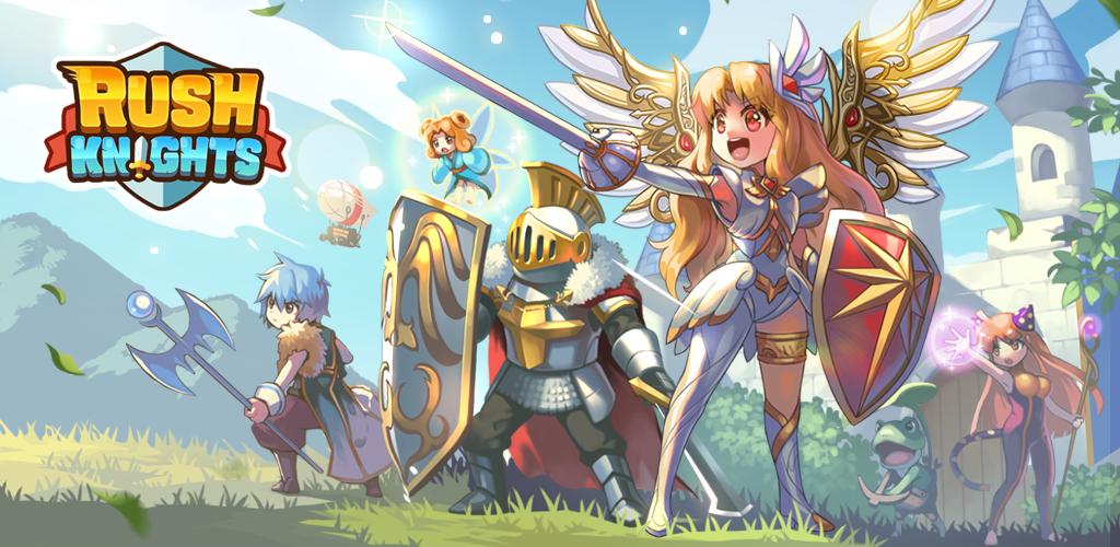 Rush! Knights : Idle RPG Captura de tela 0