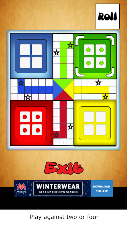 Ludo & Pachisi board game Ảnh chụp màn hình 1
