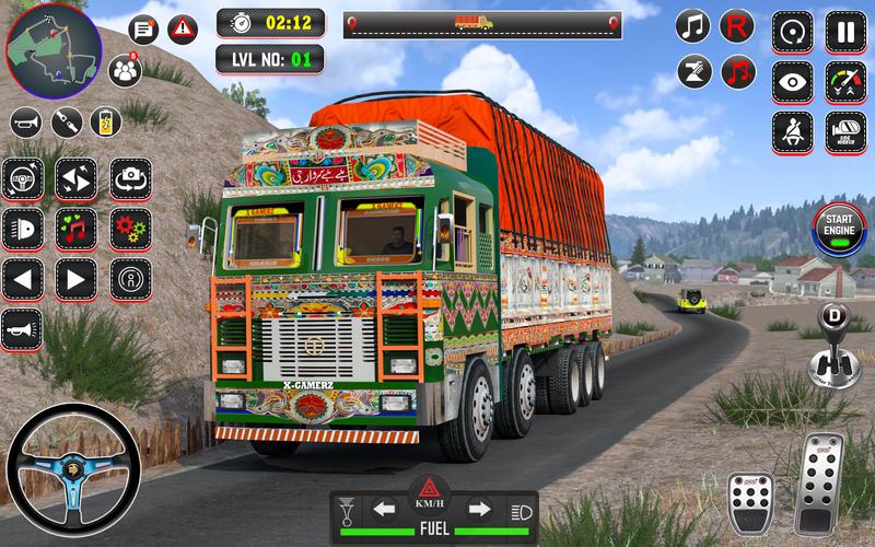 Indian Truck Drive Truck Games স্ক্রিনশট 1