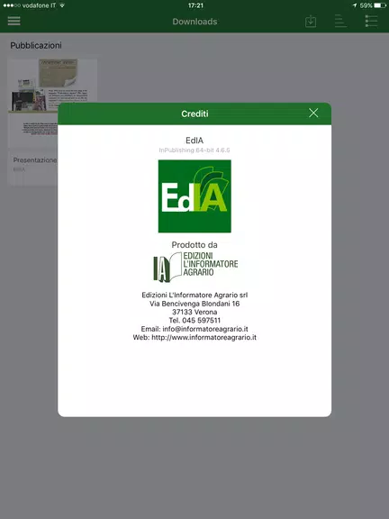 EdIA Edicola Capture d'écran 0