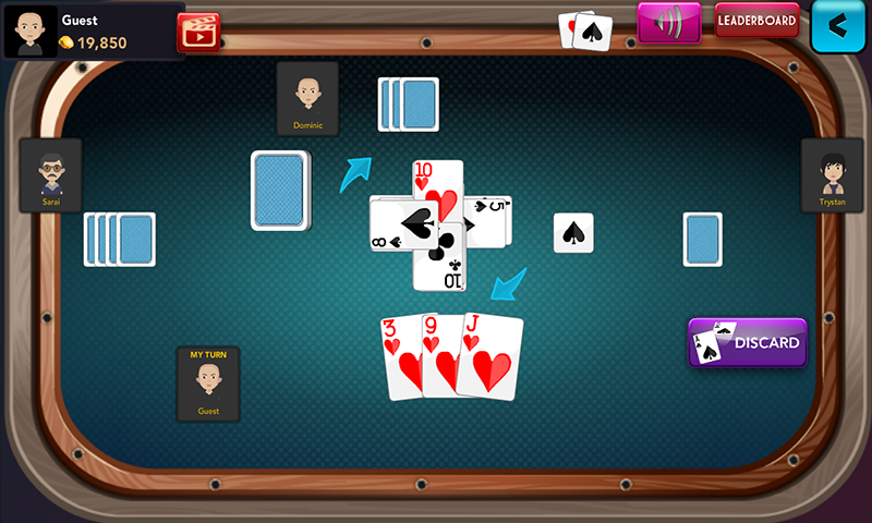 Schermata Offline Crazy Eights - Free Card Game 3