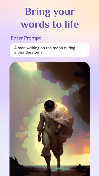Schermata Dream AI Art Generator Wonder 2