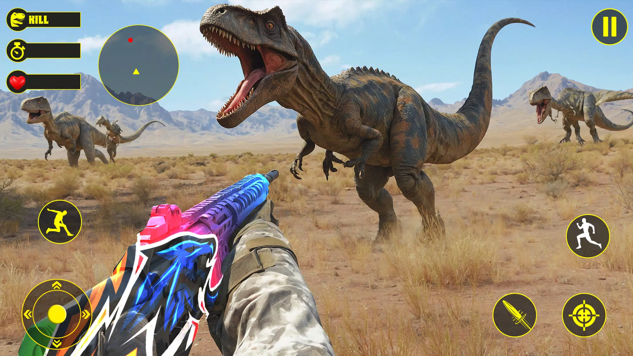 Deadly Dino Survival Simulator Capture d'écran 1