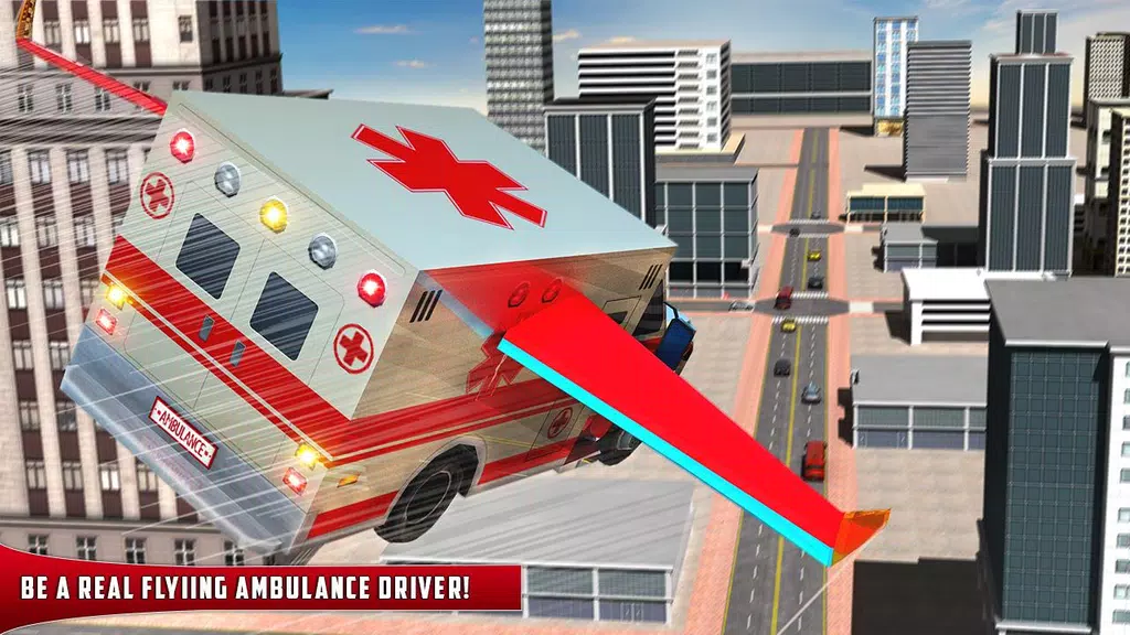 Flying Ambulance Rescue Drive應用截圖第0張