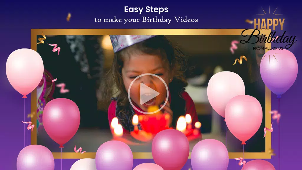 Make Birthday Video With Music Screenshot 0