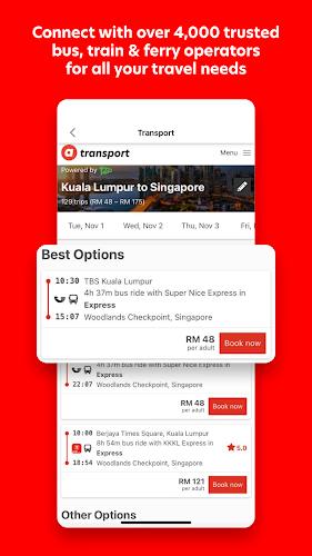 Schermata AirAsia MOVE: Flights & Hotels 2