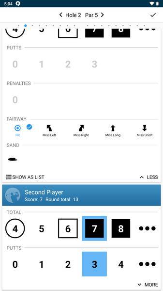 Golf Pad: Golf GPS & Scorecard Tangkapan skrin 3