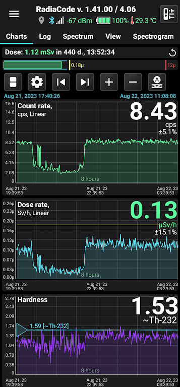 RadiaCode Captura de pantalla 0