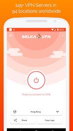 BelkaVPN: fast VPN for privacy Screenshot 0