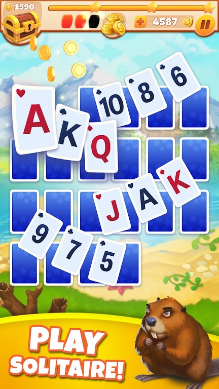 Solitaire Tarot: Fun Card Patience & Travelling スクリーンショット 0