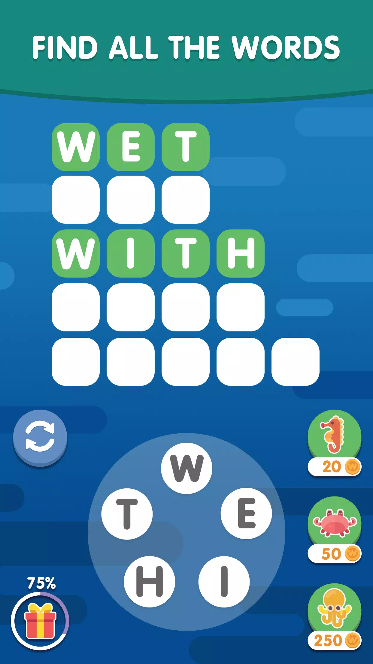 Word Search Sea স্ক্রিনশট 2