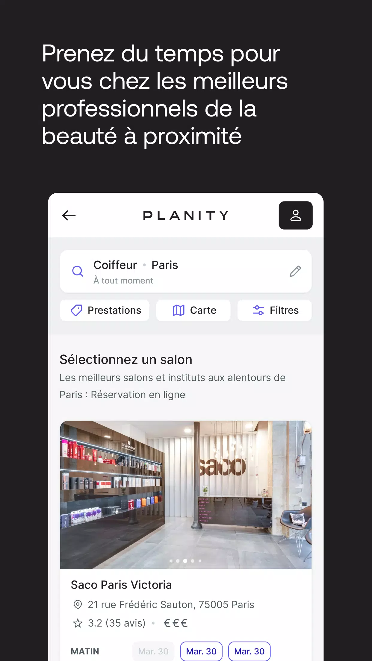 Planity ภาพหน้าจอ 1