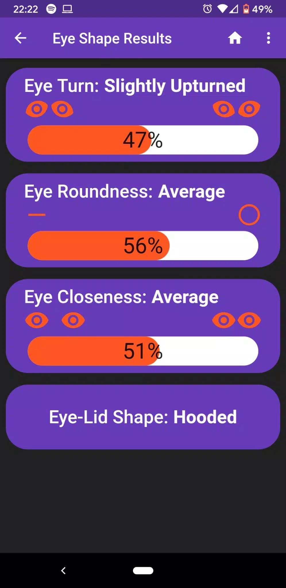 Eye Shape Zrzut ekranu 3