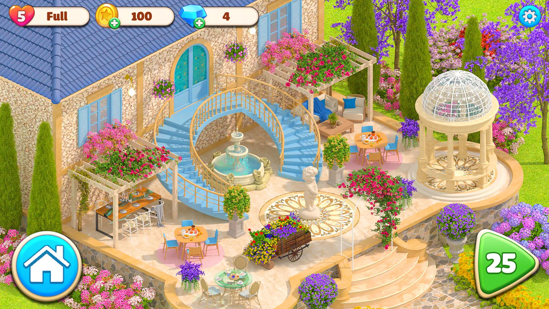 Dream Garden: Makeover Design ภาพหน้าจอ 0