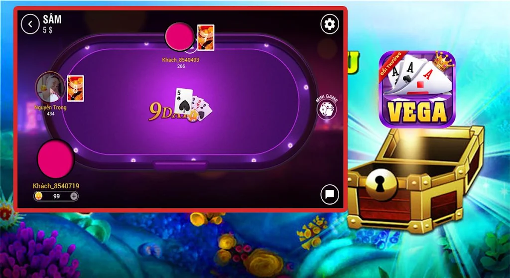 VEGA - Game danh bai doi thuong Ảnh chụp màn hình 1