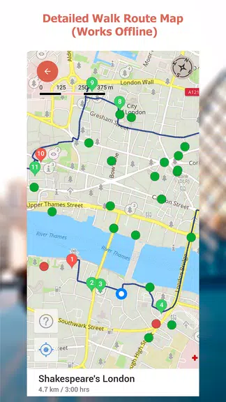 Kuala Lumpur Map and Walks Tangkapan skrin 2