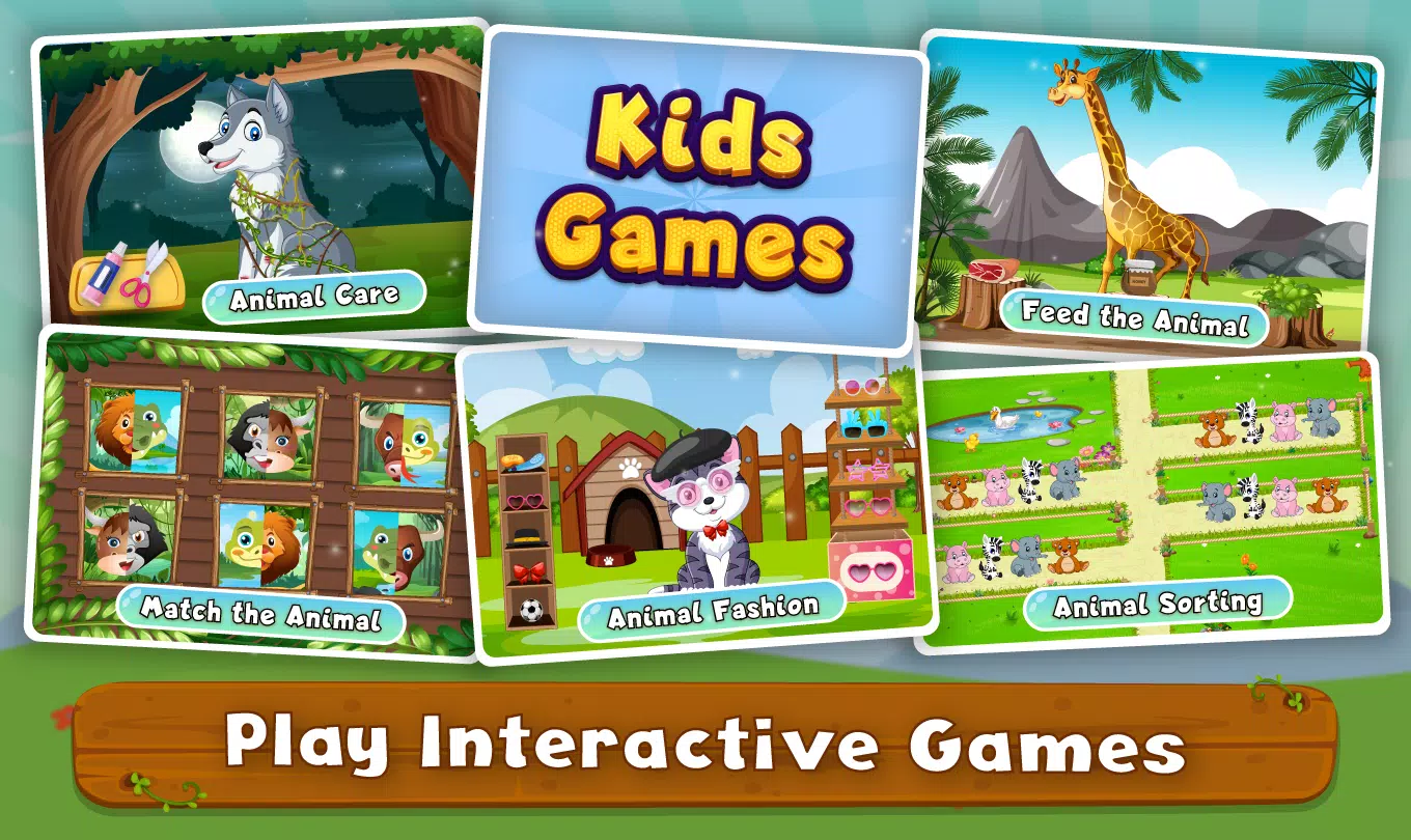 Kids Animal Sounds & Games