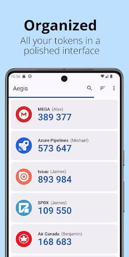 Aegis Authenticator - 2FA App স্ক্রিনশট 0