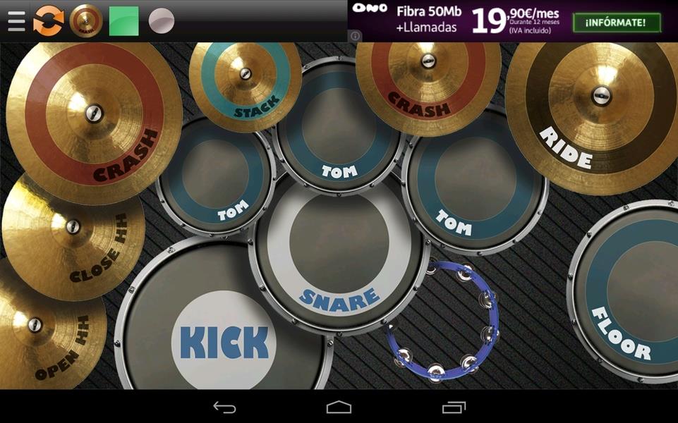 REAL DRUM: Electronic Drum Set Screenshot 1