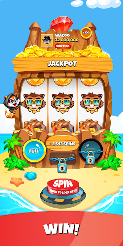 Coin Splash: Spin, Raid & Win! Zrzut ekranu 1