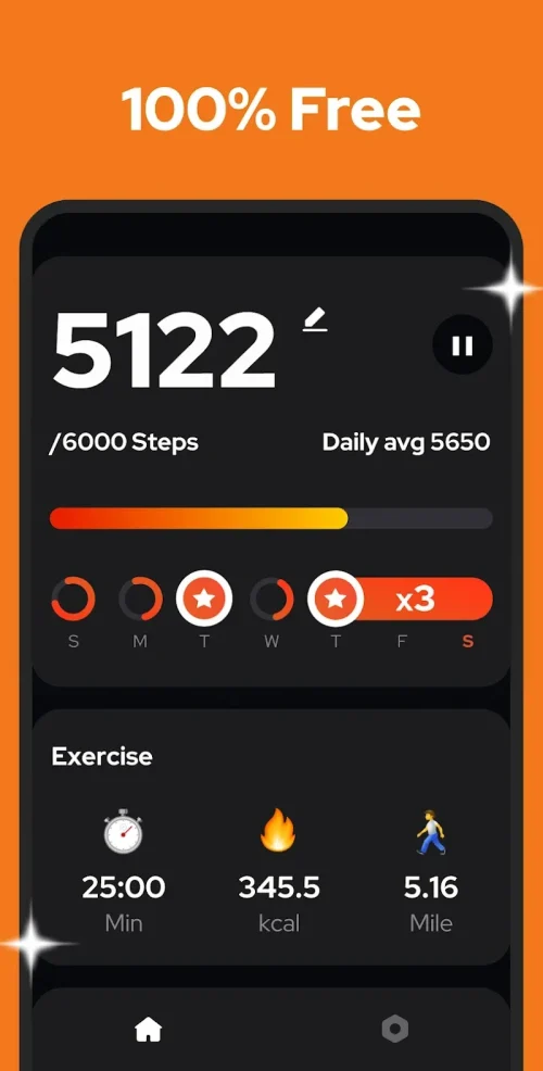 Step Counter - Pedometer Ekran Görüntüsü 0