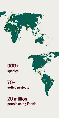 Ecosia: Browse to plant trees. Скриншот 3