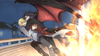 Vampire Slave: A Yaoi Visual Novel Ekran Görüntüsü 3