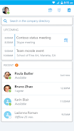 Skype for Business for Android ภาพหน้าจอ 3