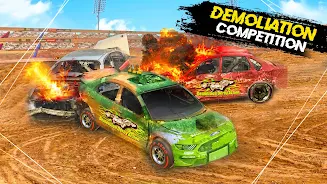 X Demolition Derby: Car Racing ဖန်သားပြင်ဓာတ်ပုံ 3