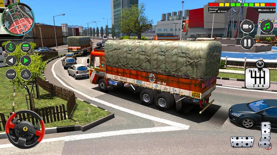 Indian Heavy Truck Delivery 3D Скриншот 3