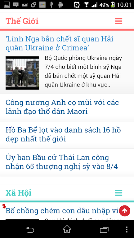 XaLuan Doc Bao Moi Tin Tuc 24h Tangkapan skrin 3