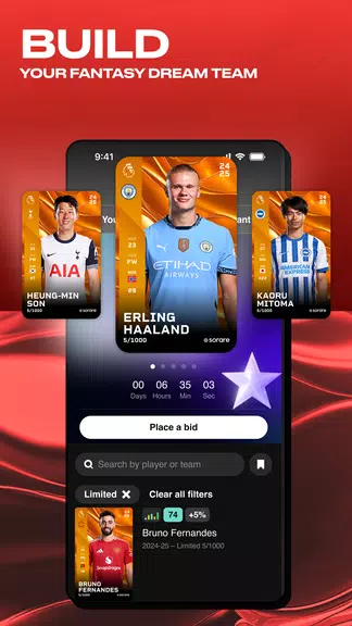 Sorare Fantasy Football Tangkapan skrin 3