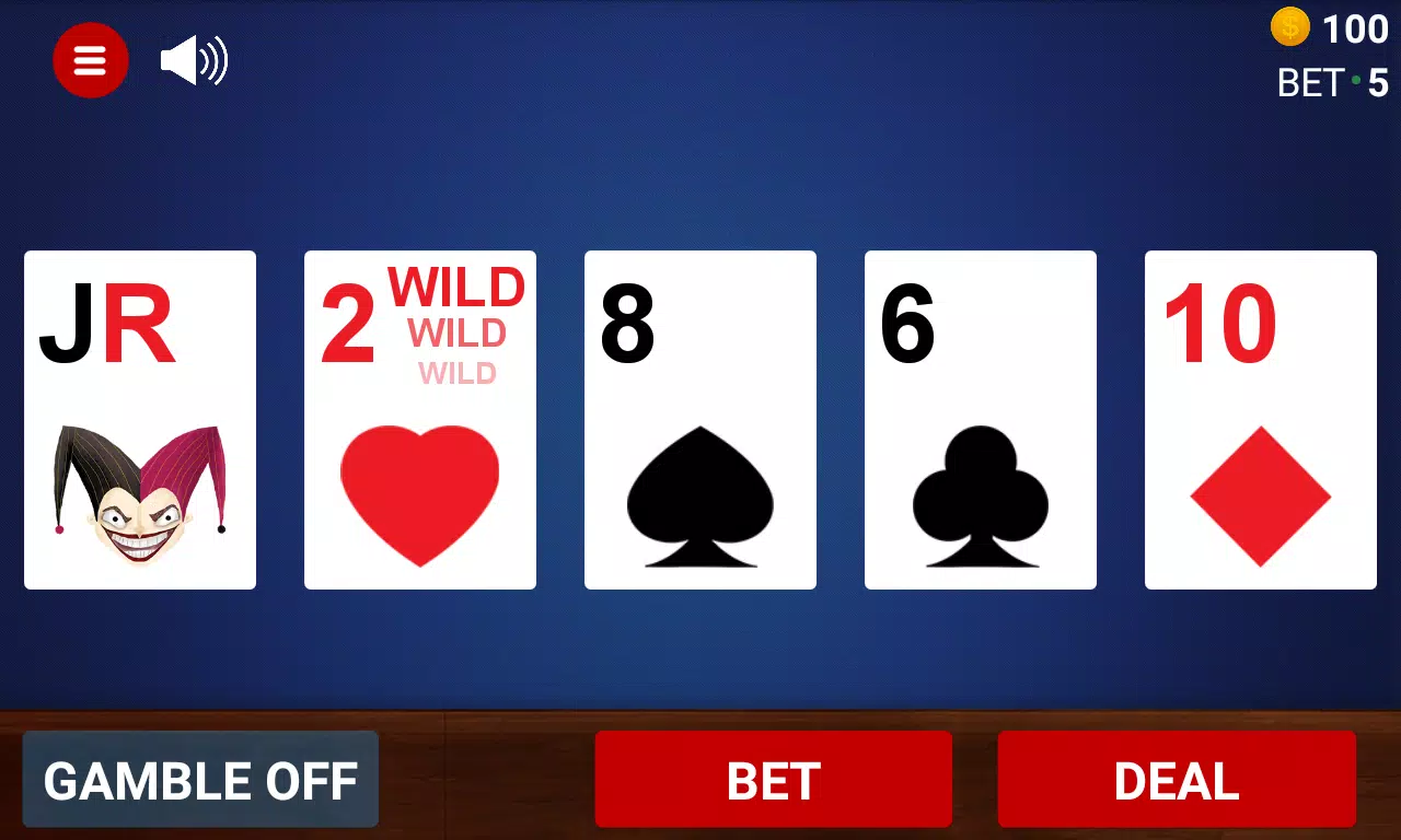 Deuces Wild-Casino Video Poker Ekran Görüntüsü 2
