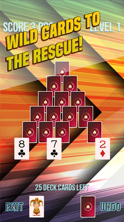 Pyramid Solitaire Supreme Screenshot 2