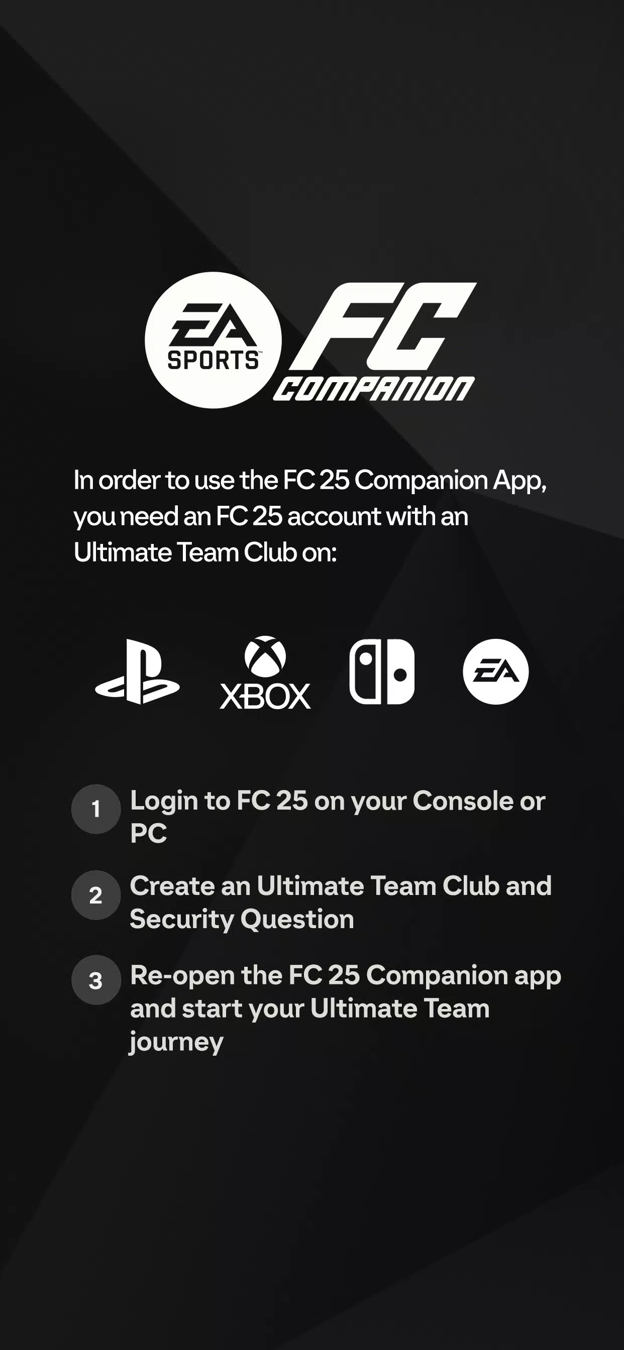 EA SPORTS FC™ 25 Companion 스크린샷 0