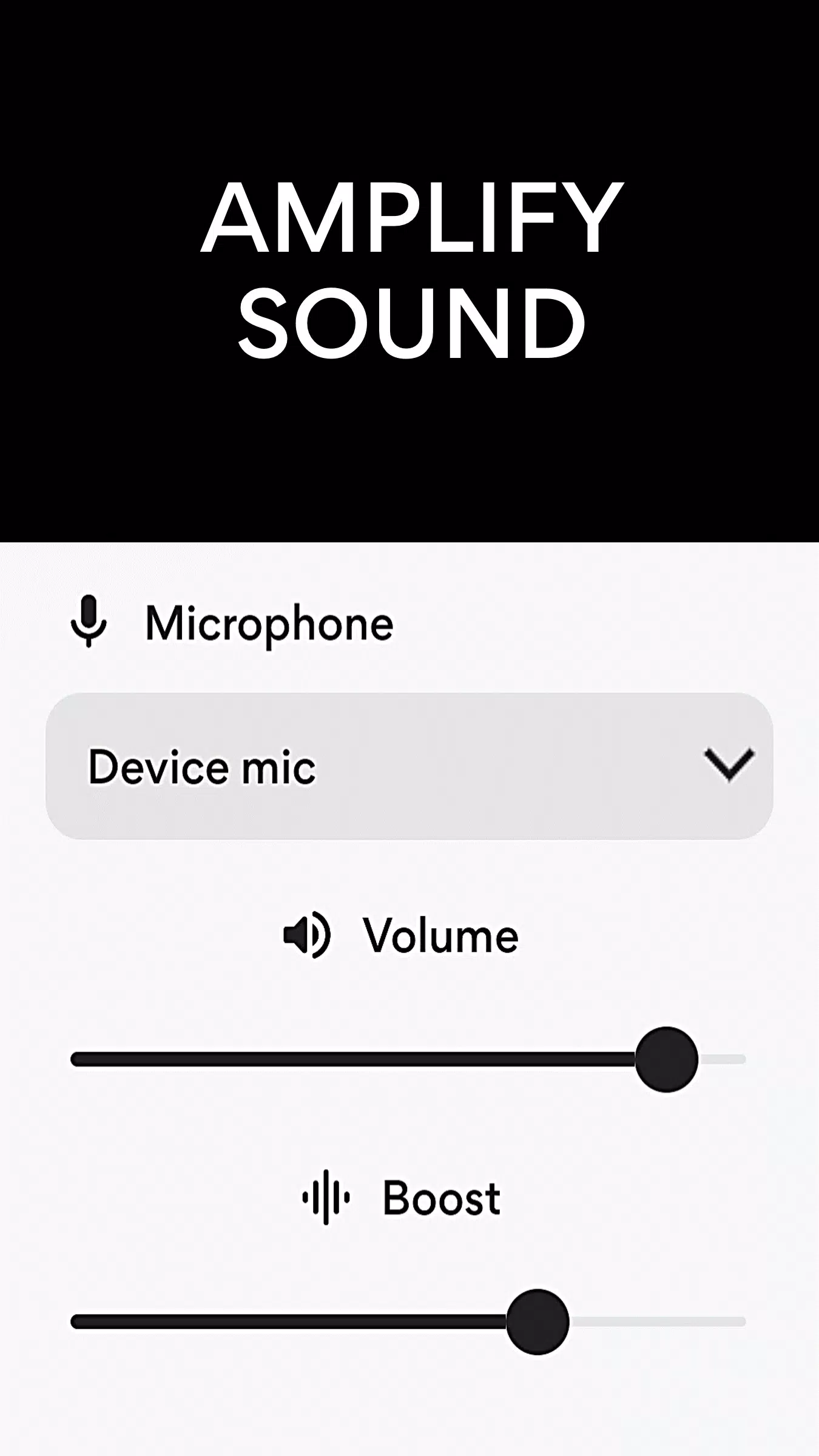 Microphone Amplifier Capture d'écran 0