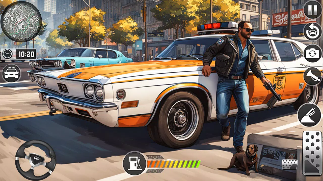 Luxury Police Car Parking Game应用截图第0张
