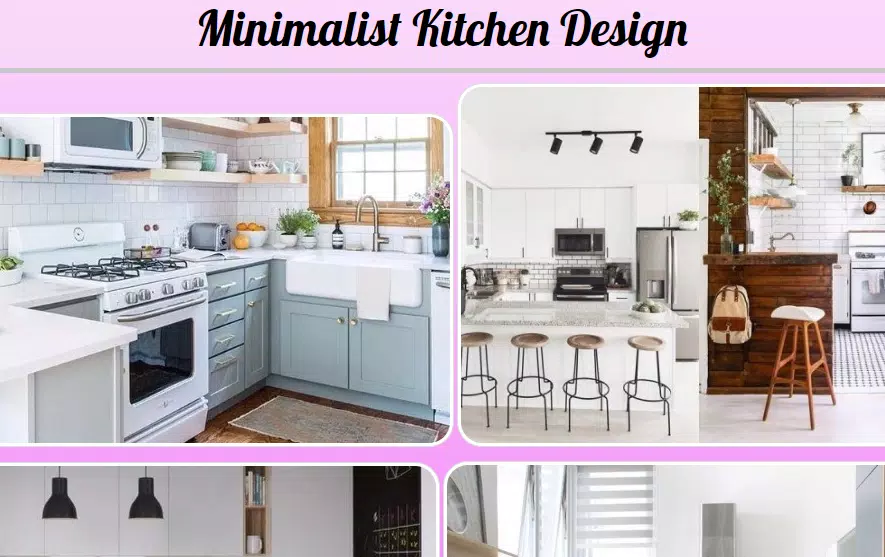 Minimalist Kitchen Design ภาพหน้าจอ 3