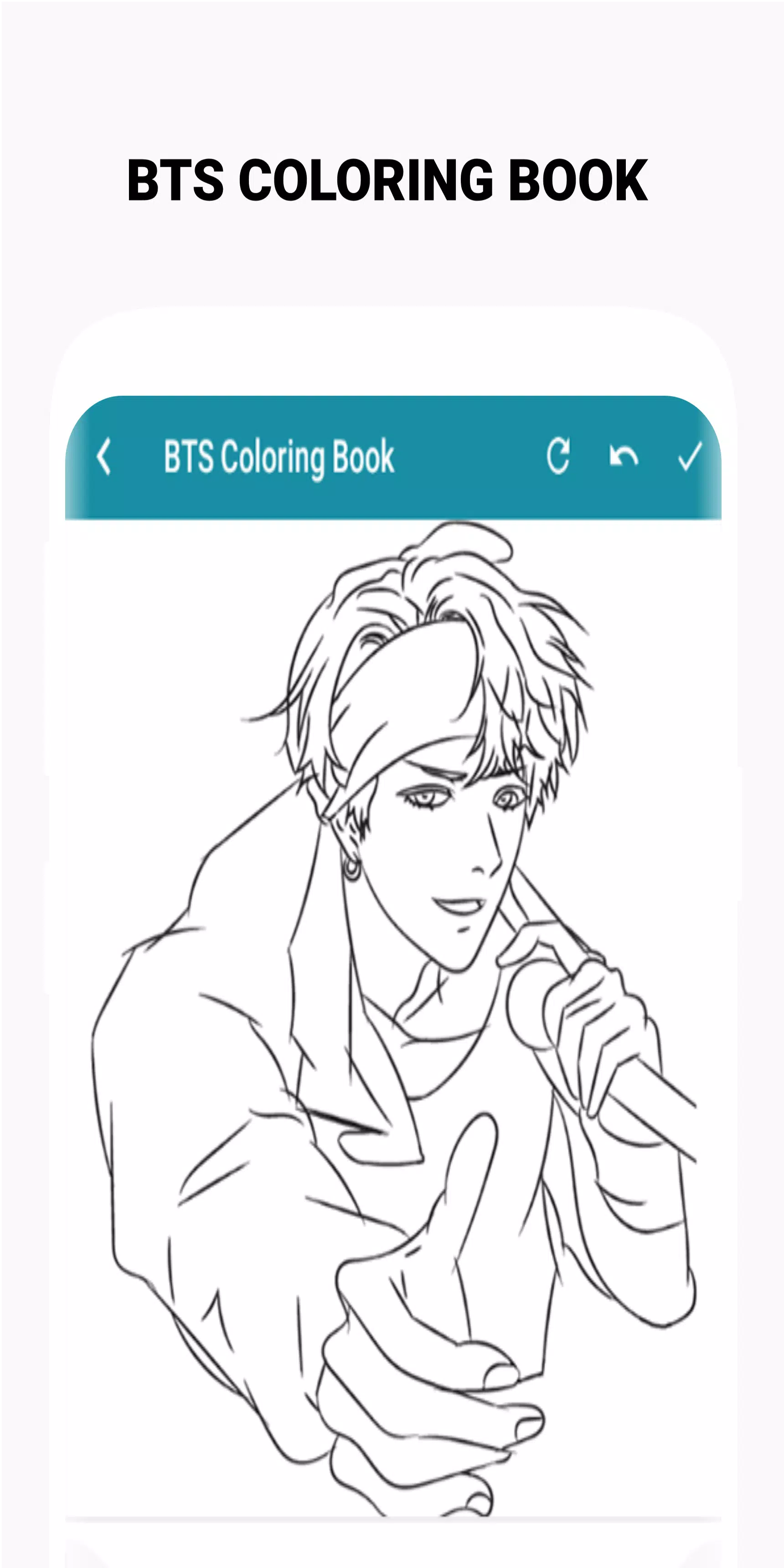 BTS Coloring Book Capture d'écran 3