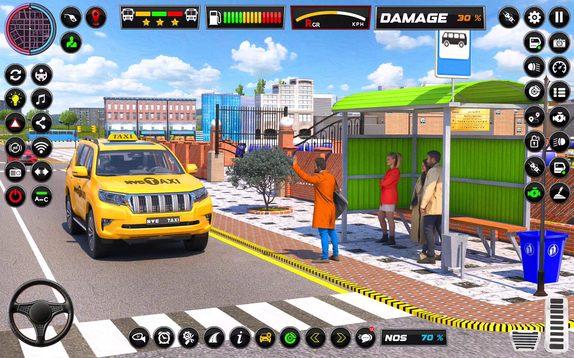 Taxi Simulator USA: City Drive Capture d'écran 1