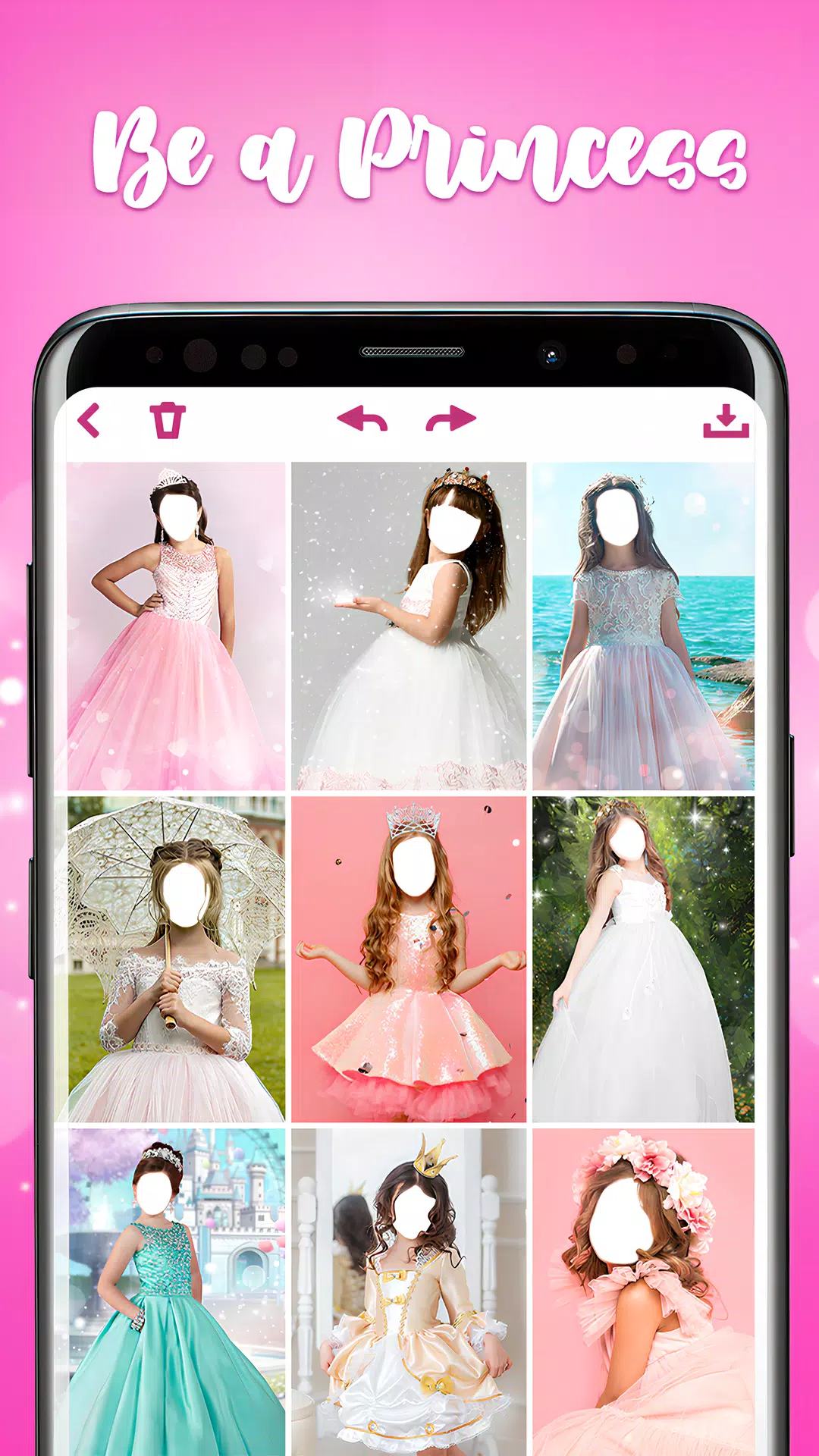 Beauty Plus Princess Camera Zrzut ekranu 0