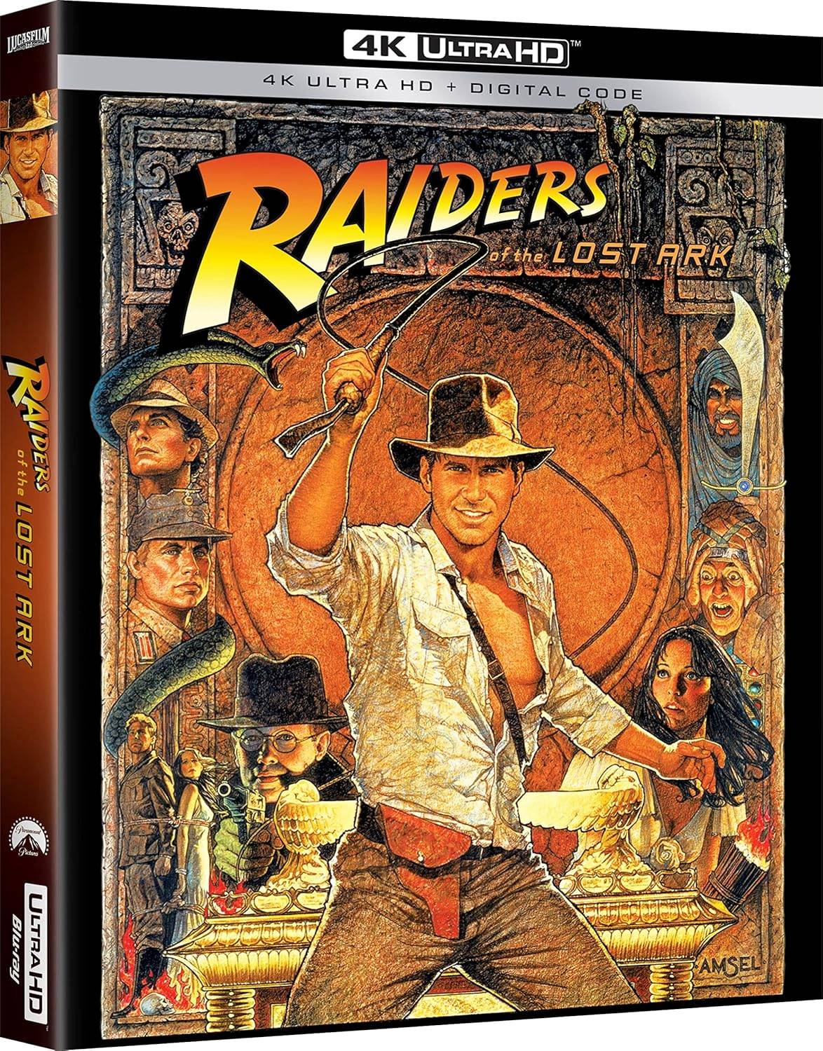 Indianaa Jones: ပျောက်ဆုံးသွားသောသင်္ဘော 4K uhd ၏ Raiders